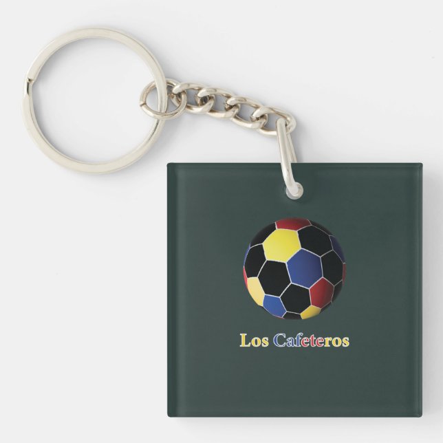 Los Cafeteros Key Ring (Front)