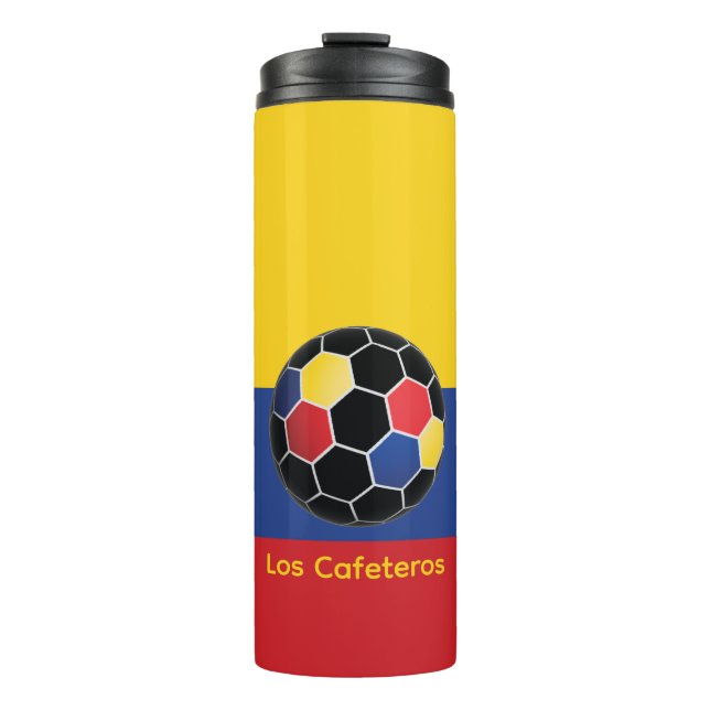 Los Cafeteros Thermal Tumbler (Front)