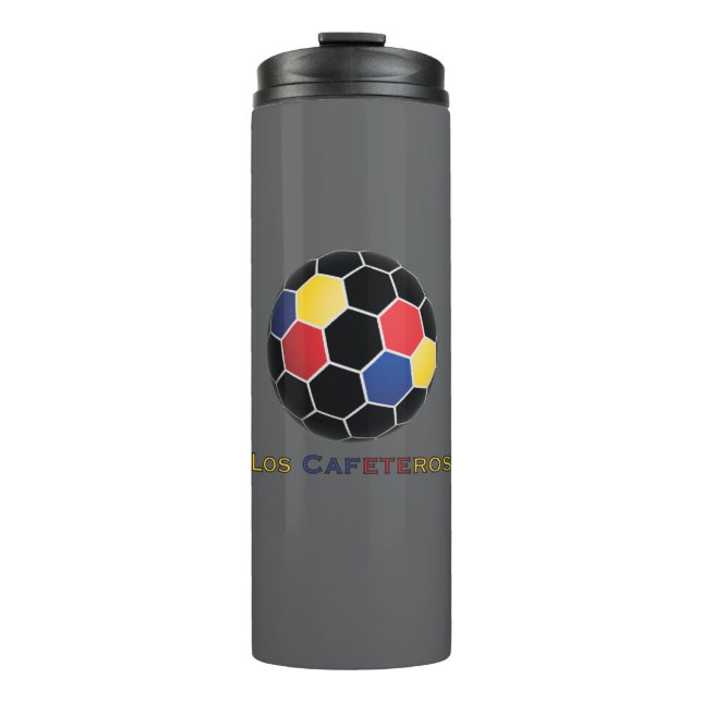 Los Cafeteros Thermal Tumbler (Front)