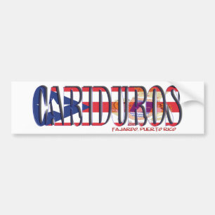 Los Cariduros de Fajardo Bumper Sticker