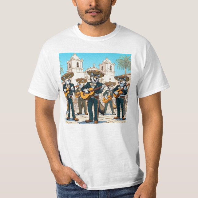 Los Coyotes Mariachi T-Shirt (Front)