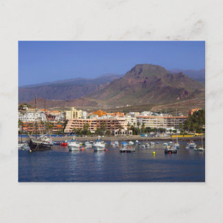 Los Cristianos in Tenerife Postcard