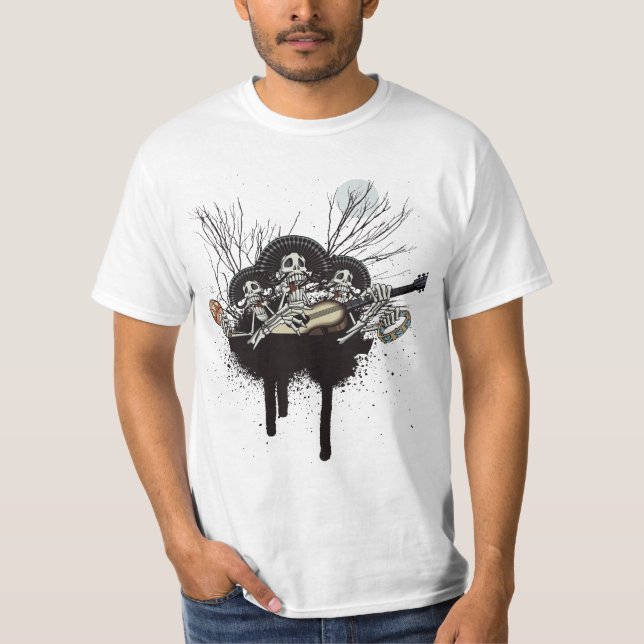 Los Dias de los Muertos T-Shirt (Front)