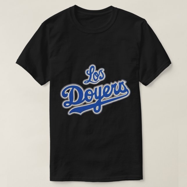 Los Doyers Sticker T-Shirt (Design Front)