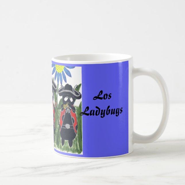 Los Ladybugs Coffee Mug (Right)