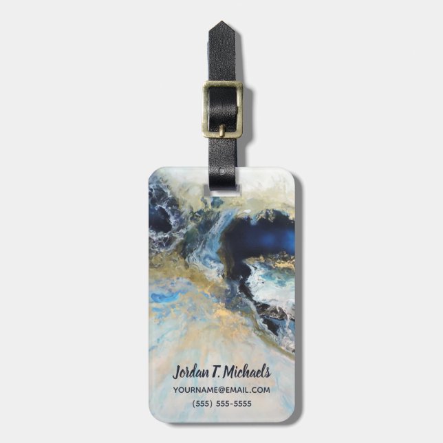 Los Mares Luggage Tag (Front Vertical)