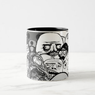Los Memes Two-Tone Coffee Mug