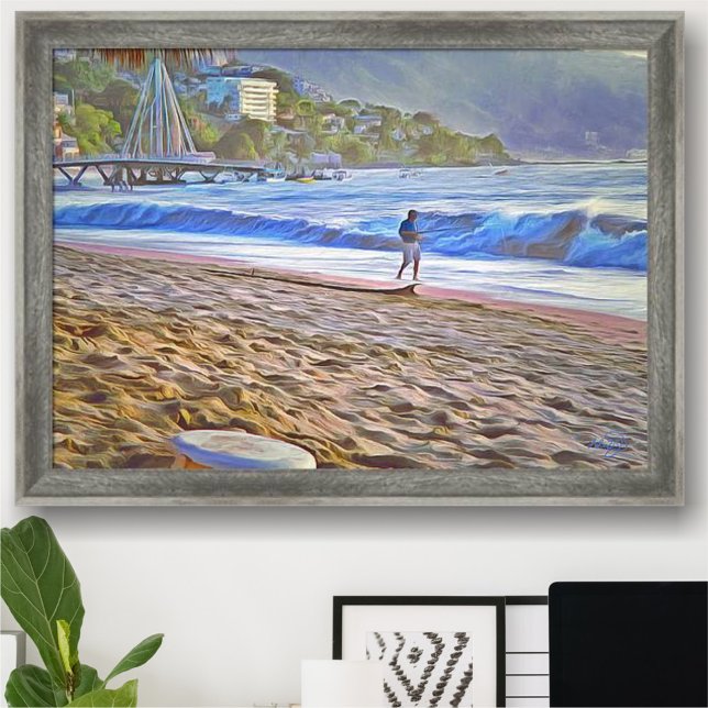 Los Muertos Beach 786 Art Print (Creator Uploaded)