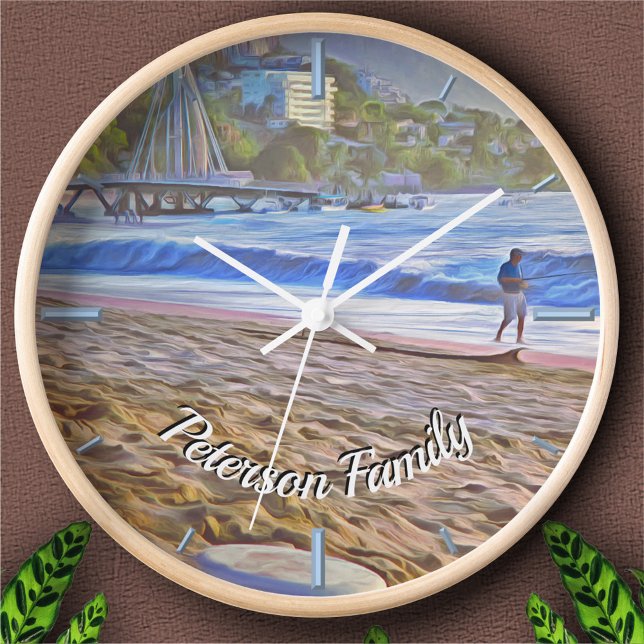Los Muertos Beach 786 Clock (Creator Uploaded)