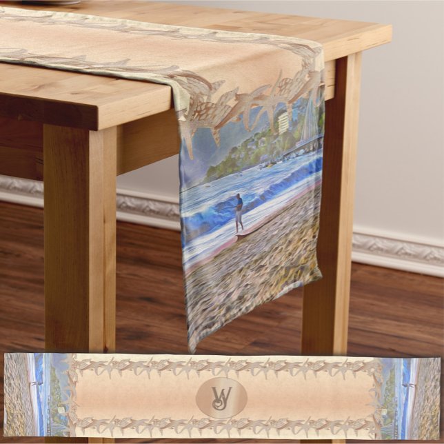 Los Muertos Beach 786 Medium Table Runner (Creator Uploaded)