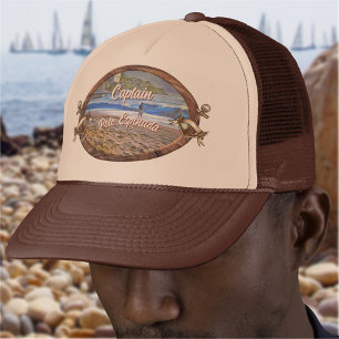 Los Muertos Beach Captain 786 Trucker Hat