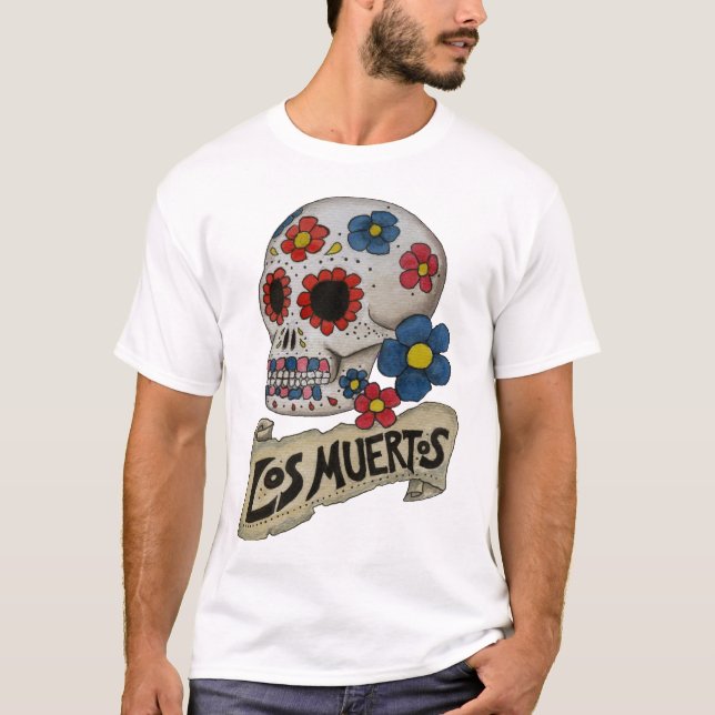 Los Muertos Skull Shirt (Front)