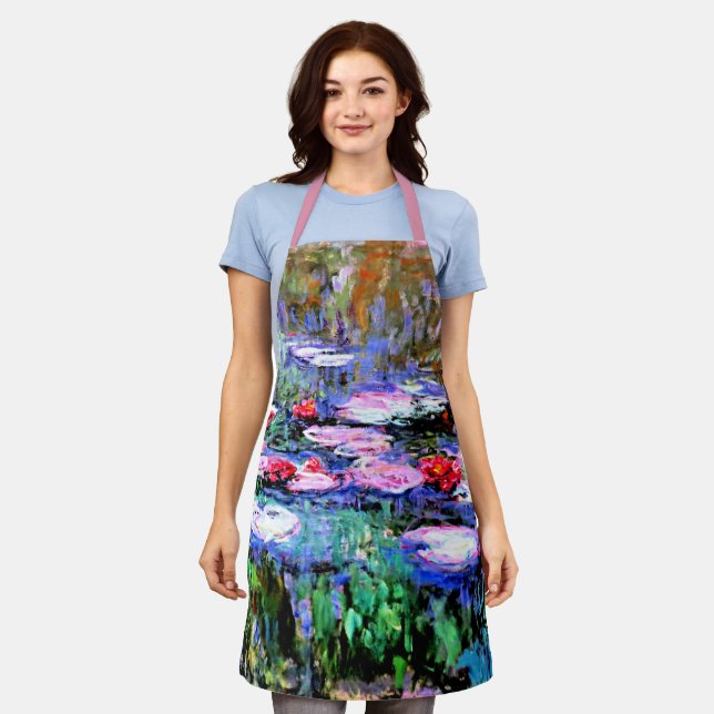 Los Nenufares by Monet Apron (Worn)