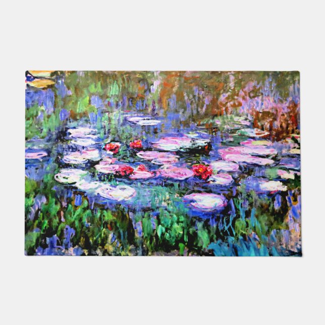 Los Nenufares by Monet Doormat (Front)