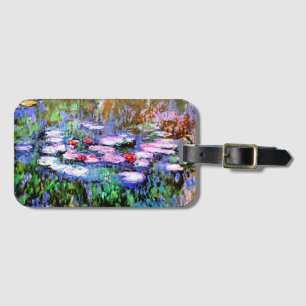 Los Nenufares (water lilies) by Claude Monet Luggage Tag