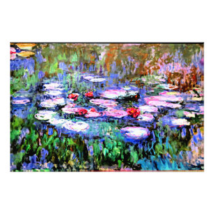 Los Nenufares (water lilies) by Claude Monet Photo Print