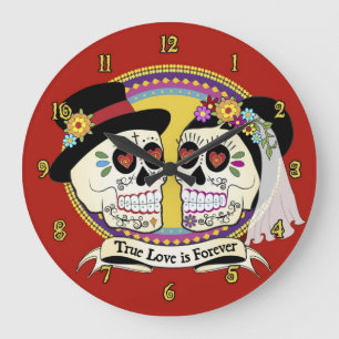 Los Novios (English) Wall Clock