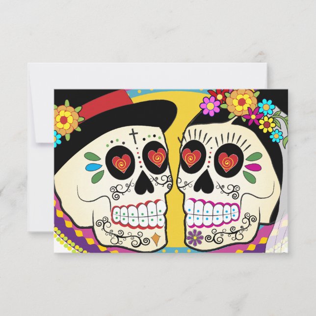 Los Novios RSVP Card (Front)