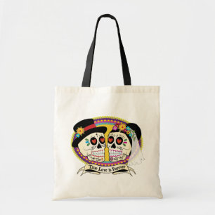 Los Novios Sugar Skull Bag (English)