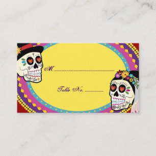 Los Novios Table Place Card