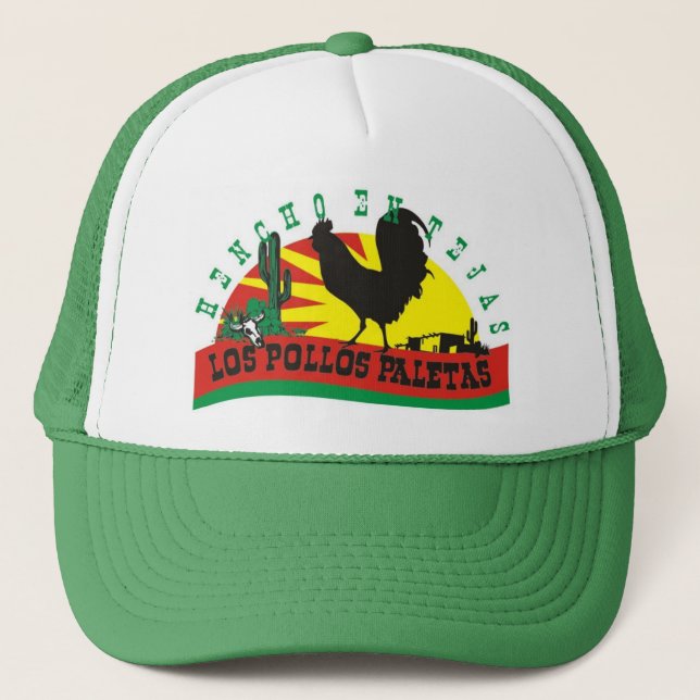 los pollos paletas trucker hat (Front)