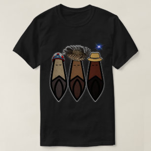 Los Tres Reyes Magos Boricua  T-Shirt