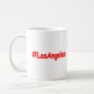 "#LosAngeles" Cute Design. Buy Now Coffee Mug