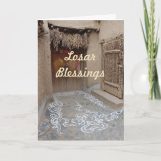 Losar Tibetan New Year Holiday Card