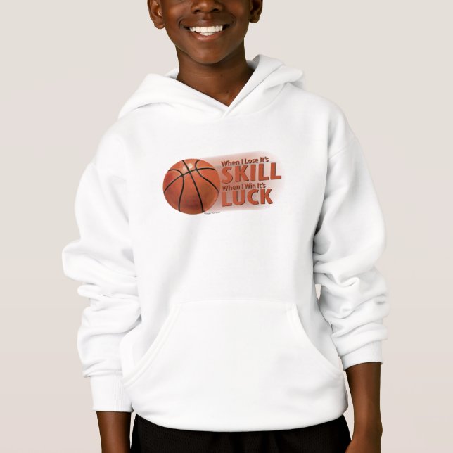 Lose Skill Win Luck Basketball (Front)