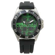 lose track of time with this ceMental watch!