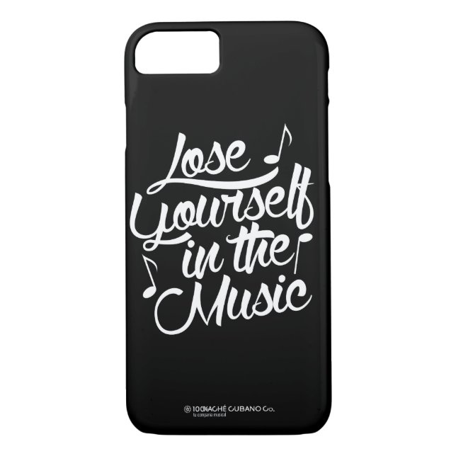 Lose Yourself in the Music iPhone 7 case (Back)