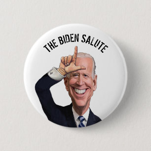 Loser Biden 6 Cm Round Badge