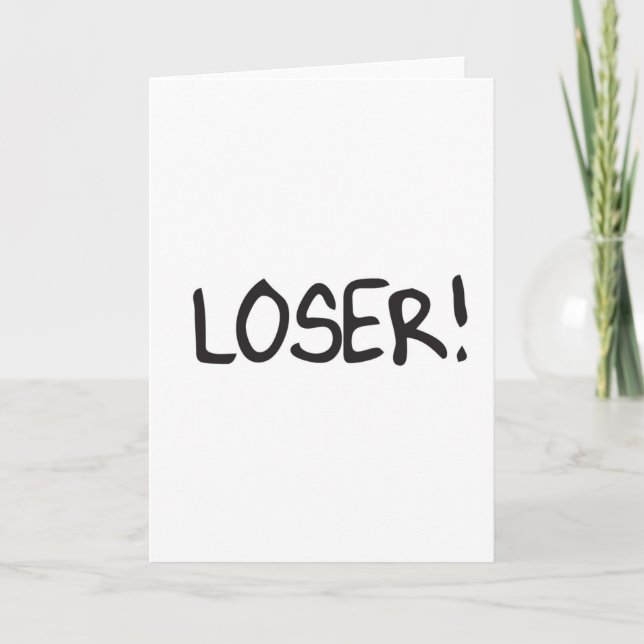 loser card (Front)
