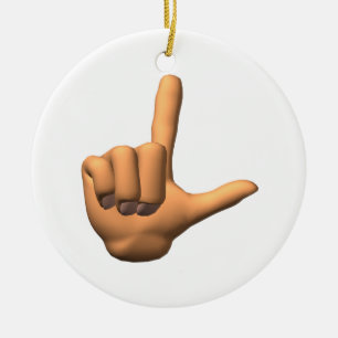 Loser Ceramic Tree Decoration