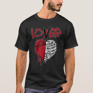 Loser Dripping Heart Heritage 1s Matching T-Shirt