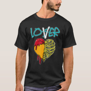 Loser Dripping Heart SB Dunk FroSkate Matching T-Shirt