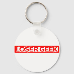 Loser Geek Stamp Key Ring