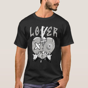 Loser Grey Lover Heart Dripping Tee For Men Women