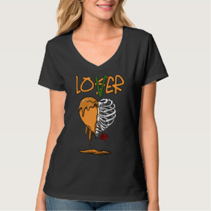 Loser Heart Bone Dripping Del Sol 13s Matching T-Shirt