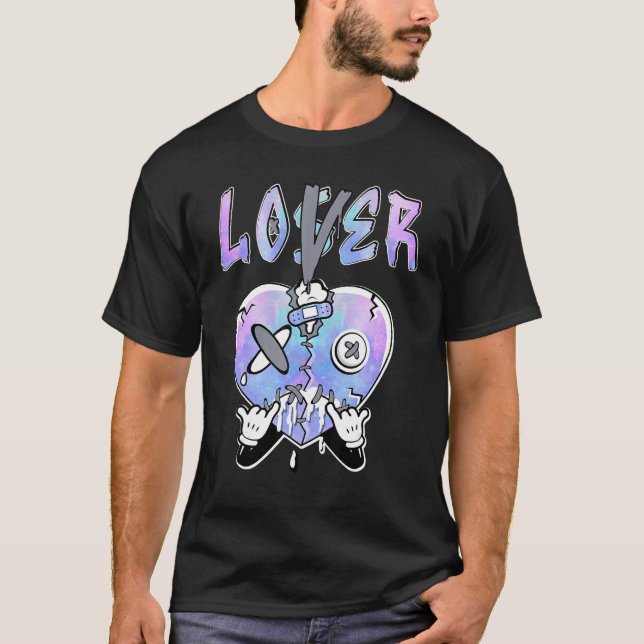 Loser  Heart Dripping Zen Master 4s Matching T-Shirt (Front)