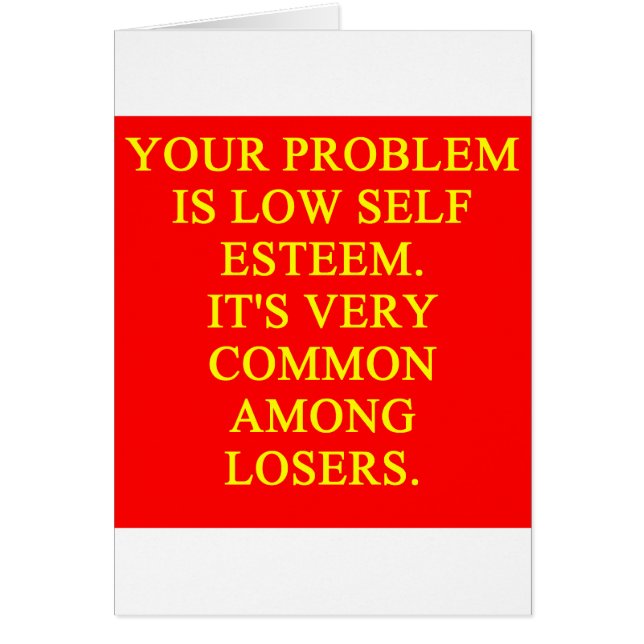LOSER low self esteem (Front)