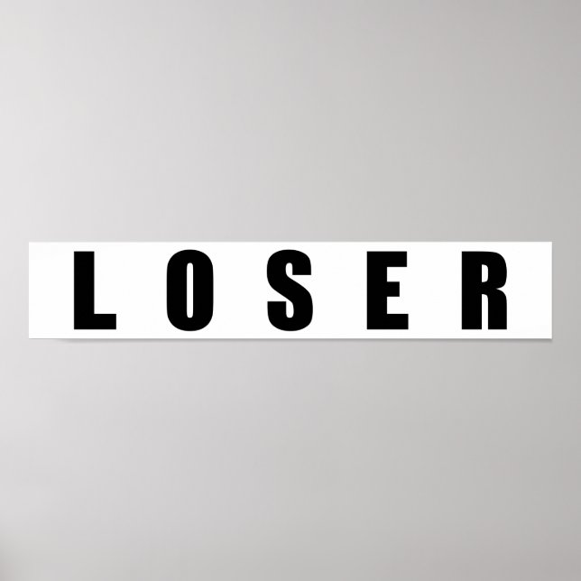 LOSER POSTER (Front)