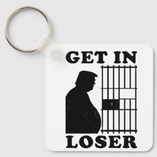 Loser Trump White House Karen for Prison Magnet Key Ring