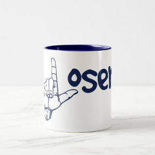 Loser Two-Tone Coffee Mug