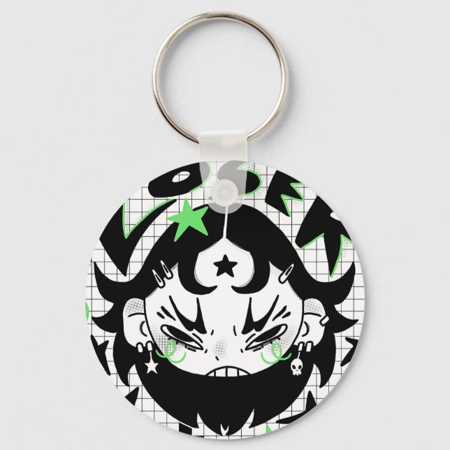 Loser Vibes Key Ring (Front)