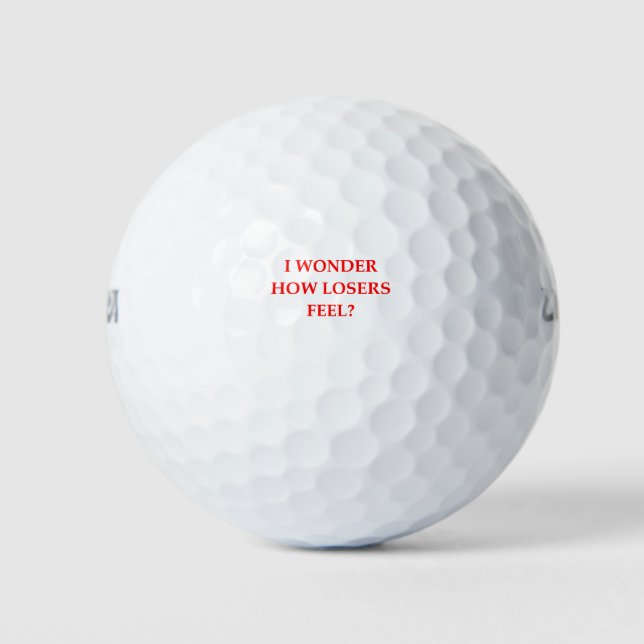 LOSERS GOLF BALLS (Front)
