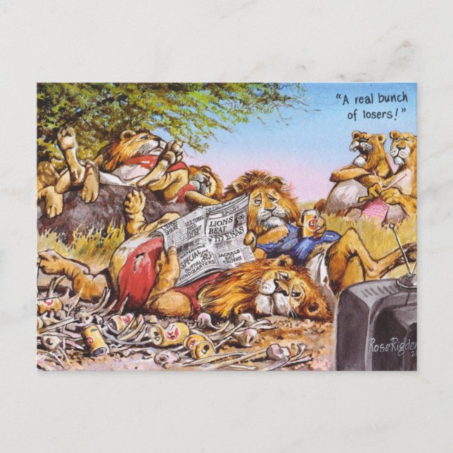 Losers! Postcard (Front)