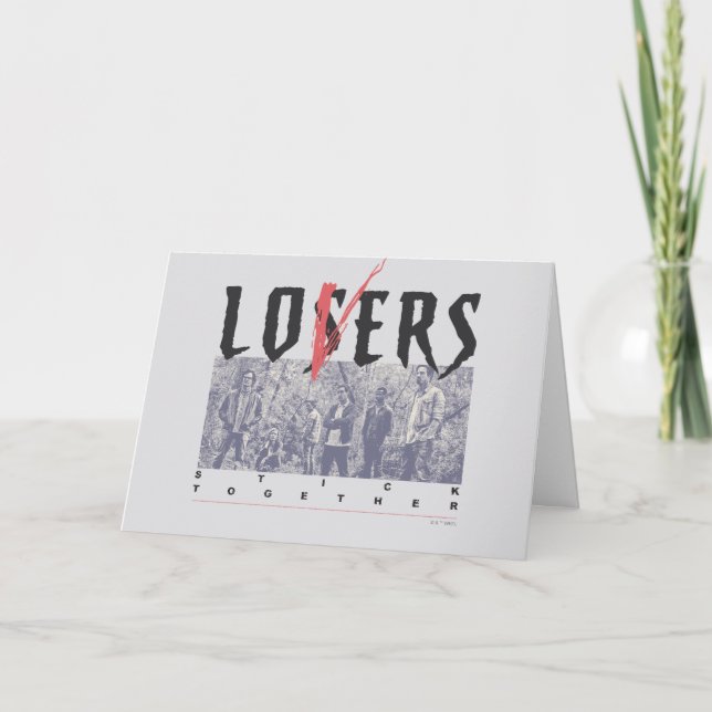 Losers Stick Together Card (Front)