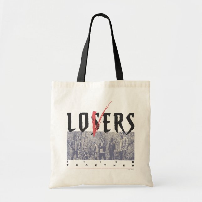 Losers Stick Together Tote Bag (Front)