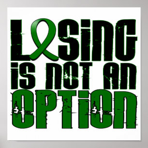 Losing Is Not An Option Liver Disease Poster